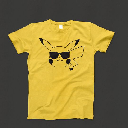 Discover Pikachu in Sunglasses t Shirt