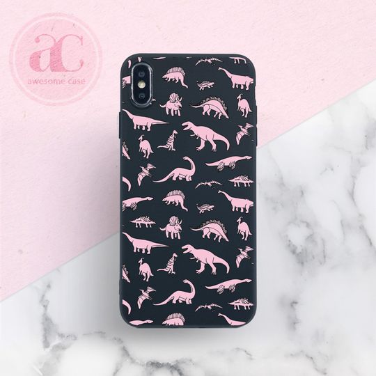 Discover Black Dinosaur iPhone Case - Stylish Design