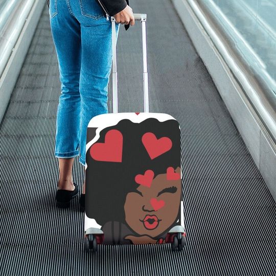 Discover Afro Kisses Luggage Cover