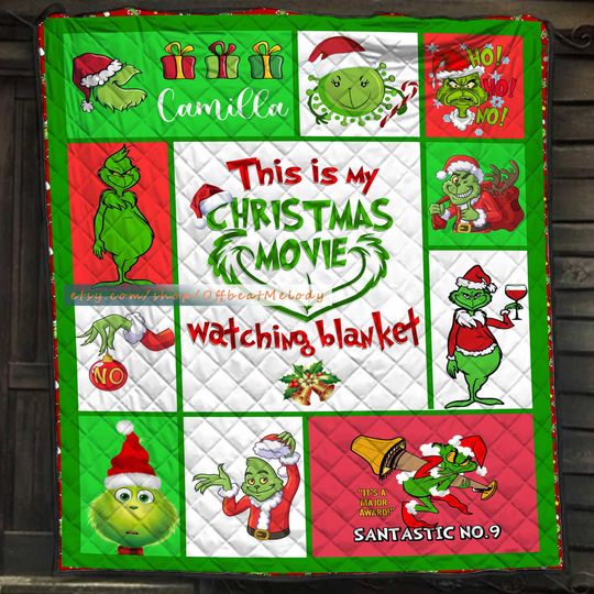 Discover Grinch Christmas Movie Blanket, The Grinch Blanket