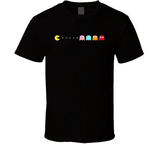 Discover Vintage Pac Man Video Game Fun T-Shirt