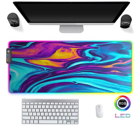 Discover Gaming Led Rgb Mouse Pads