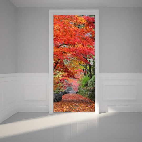 Discover Natural Self-adhesive Door Stickers