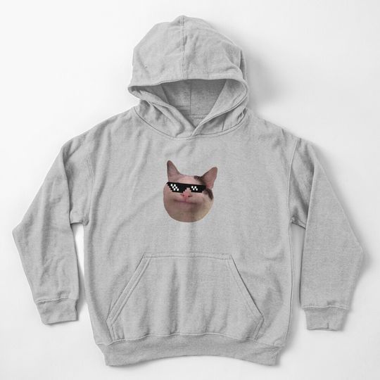 Discover Beluga Cat Official Kids Pullover Hoodie