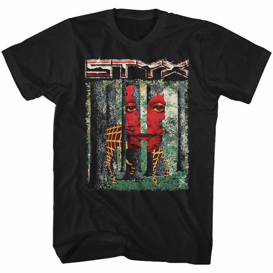 Discover Styx The Grand Illusion Black Adult Classic T-Shirt