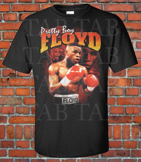 Discover Floyd Mayweather Vintage Shirt, Style Rapper Boxing Champ T-Shirt