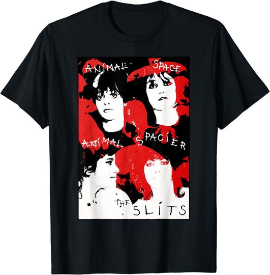 Discover the slits band punk rock distressed colorful grungy vintage T-Shirt