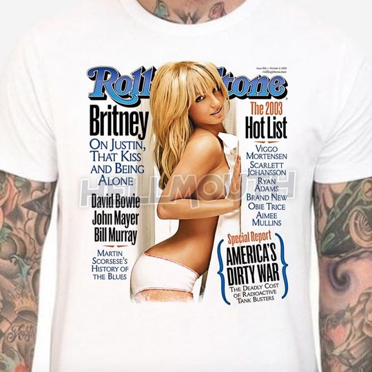 Discover Britney Spears Rolling Stone T-Shirt