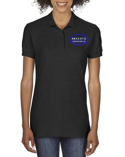 Discover Women's Custom Embroidered Polo Shirt, Customized Logo Polo Shirt