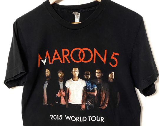 Discover BUNDLE* 3 Different Vintage Maroon 5 Tour Concert T-shirts