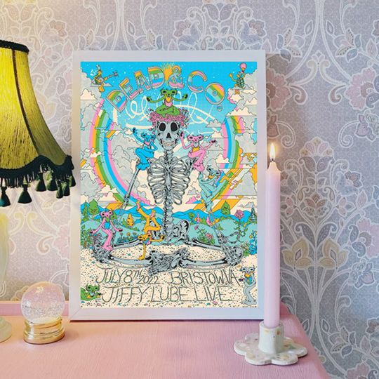 Discover Dead and Company Poster, Dead and Company Back to Bristow Poster, Wall Decor