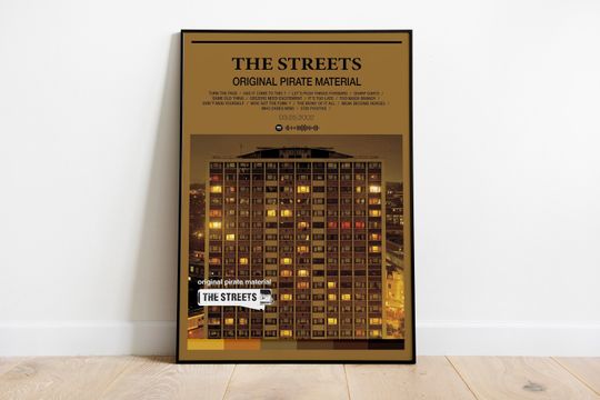 Discover The Streets - Original Pirate Material - Album Poster