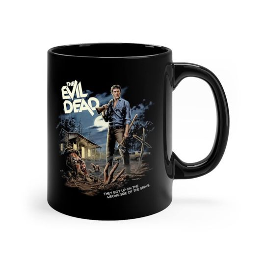 Discover The Evil Dead Ceramic Black Coffee Mug