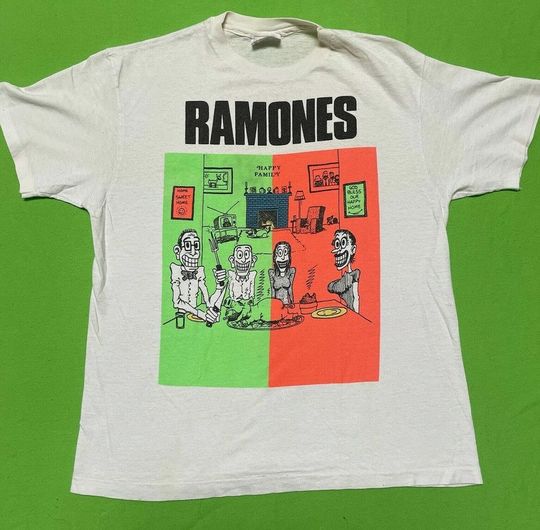 Discover The Ramones T-Shirt Happy Family T shirt