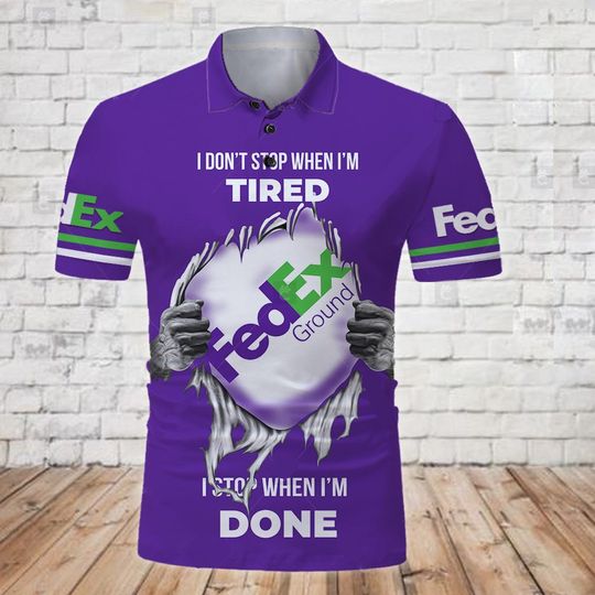 Discover FedEx Ground scratch Polo Shirt for Postal Worker| Fedex Polo Shirt