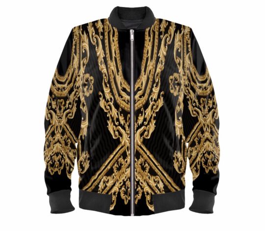 Discover Satin Bomber Jacket Luxury Designer