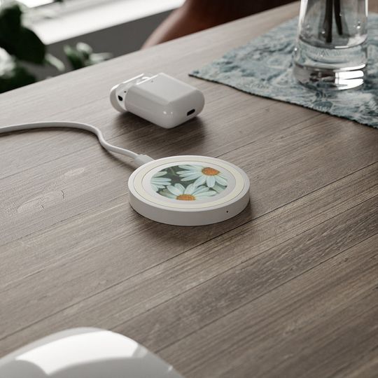 Discover Daisy Flower Quake Wireless Charging Pad