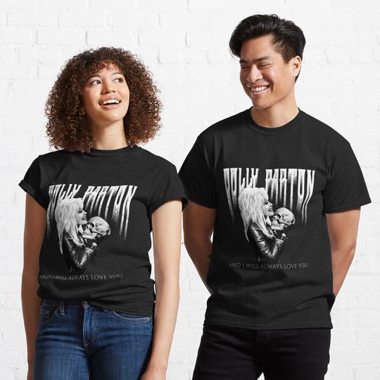 Discover Heavy Metal T-ShirtGoth Metal Dolly Parton Band Shirt Classic T-Shirt