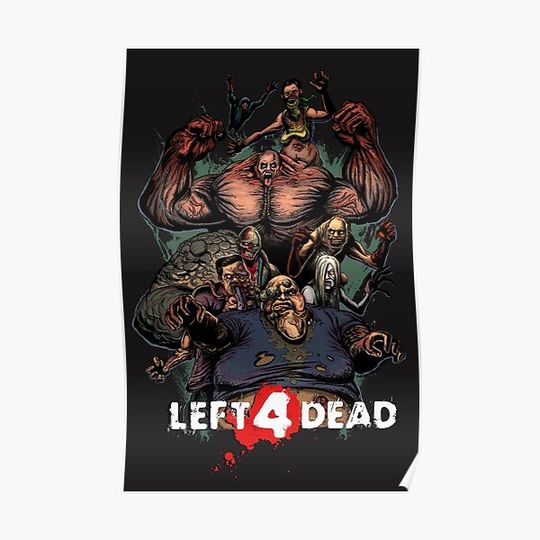 Discover Valve Zombie Simulator Premium Matte Vertical Poster
