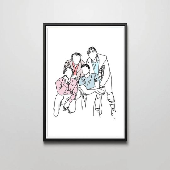 Discover 5SOS Art Print // Wall Poster