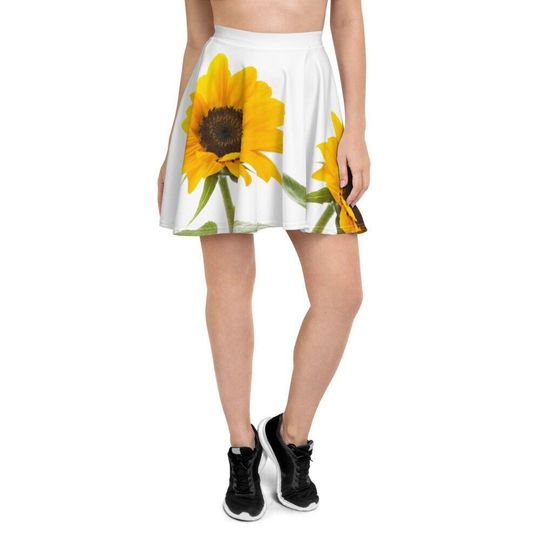 Discover Sunflower Skater Skirt