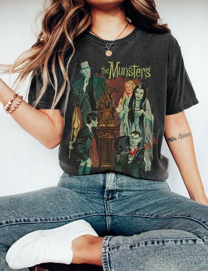 Discover The Munster Tshirt, Halloween Shirt