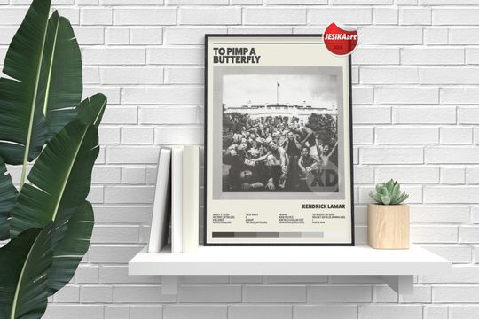 Discover Kendrick Lamar Album  Premium Matte Vertical Posters