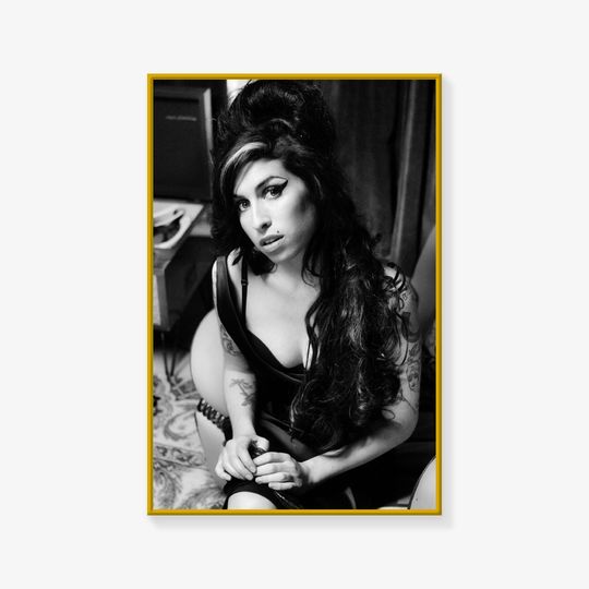 Discover Amy Winehouse Poster, Music Poster Print, Singer Poster
