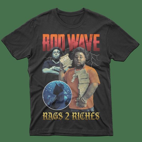 Discover Rod Wave T-Shirt, Rod Wave Vintage 90s Shirt