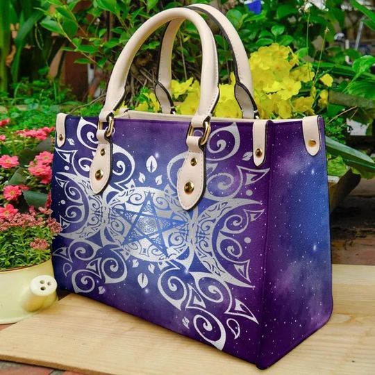Discover Triple Moon Handbag , Leather Bag Triple Moon