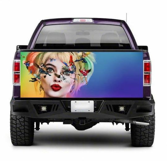 Discover Tailgate Truck Anime Wrap Printed Graphics Vinyl