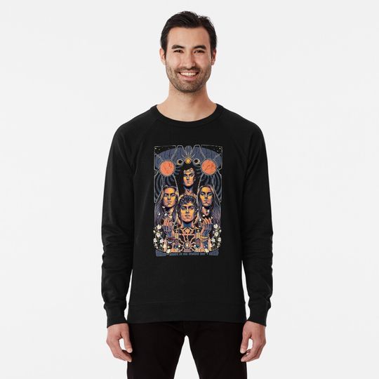 Discover Dari Pada Musik Metal Lebih Baik Music Jazz Lightweight Sweatshirt
