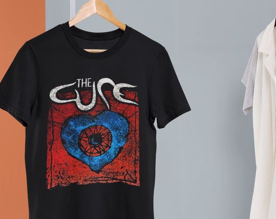 Discover HOT!! Vintage 1992 The Cure Wish Tour T-Shirt, The Cure Rock Band Tee, 90s Vintage Style Concert Tour T-Shirt