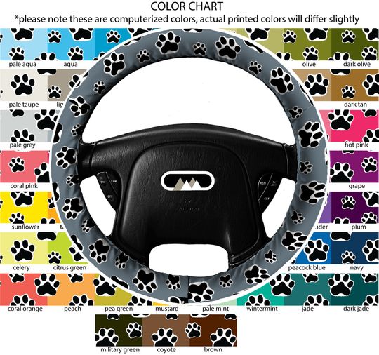 Discover Lightly Padded Non Slip Steering Wheel Cover