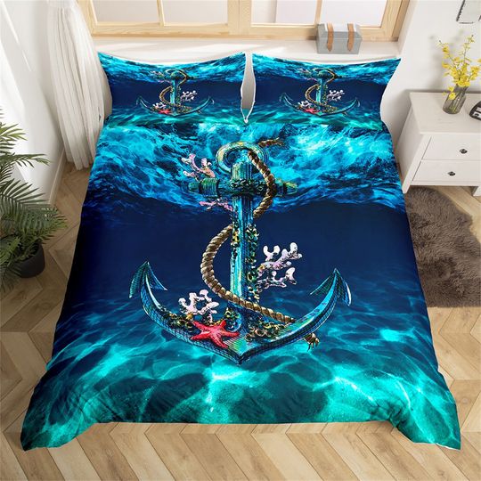 Discover Nautical Anchor Bedding Sets
