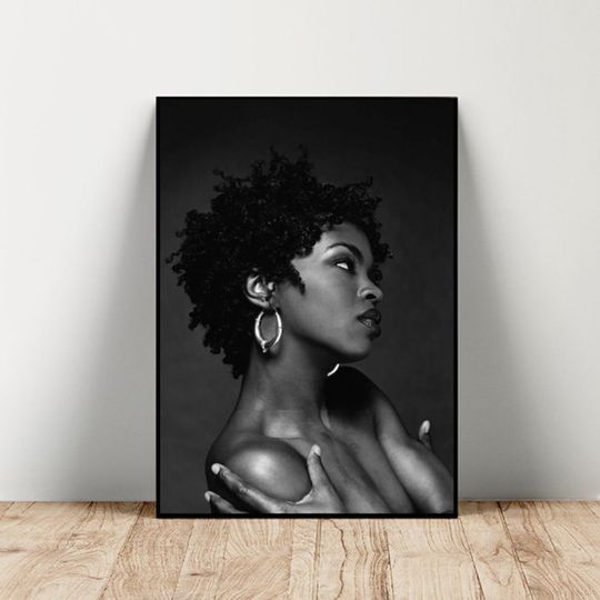 Discover Lauryn Hill Canvas Art: Wall Decor for Living Room