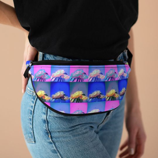 Discover Pop-art Palm Tree Fanny Pack