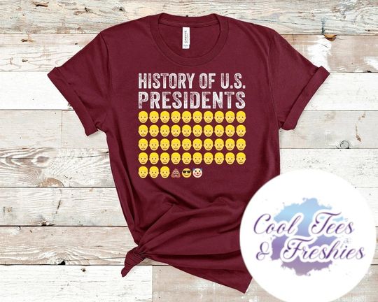 Discover History Of U.S. Presidents Tee