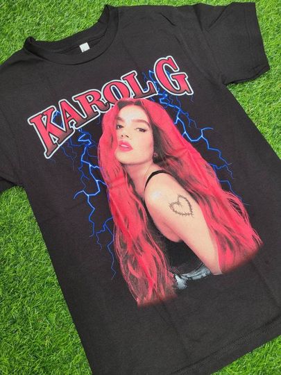 Discover Karol G Shirt, Karol G Red Hair T-shirt
