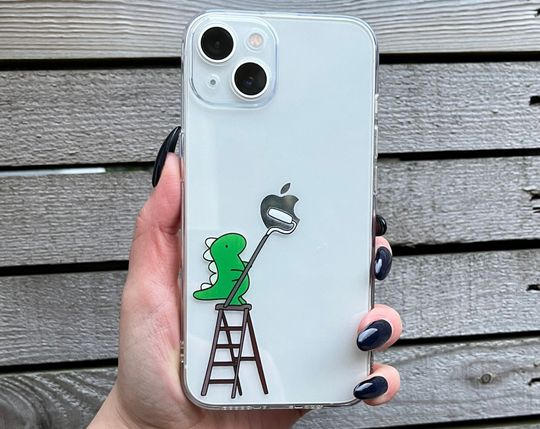 Discover Cute Dinosaur iPhone 13 Case