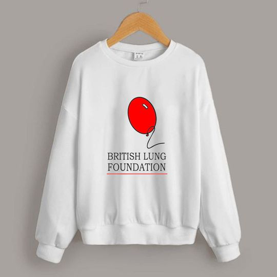 Discover British Lung Foundation Sweatshirt, Princess Diana Sweatshirt