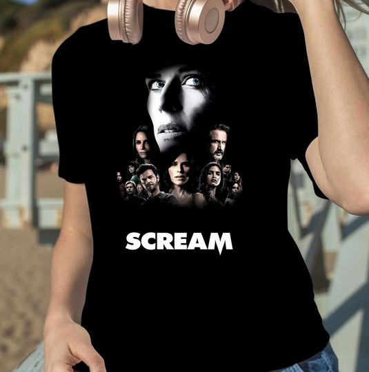 Discover SCREAM 5 Shirt Fanmade 2022 Neve Campbell, Scream 5 Movie 2022 shirt