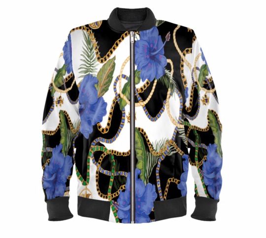 Discover Satin Bomber Jacket Luxury Designer