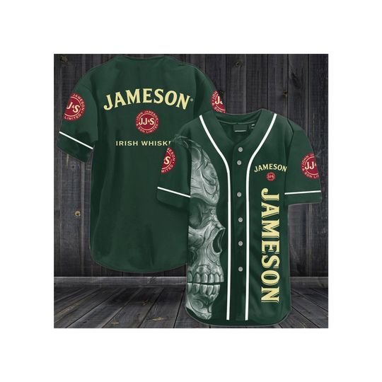 Discover Jameson Whiskey Baseball Jersey