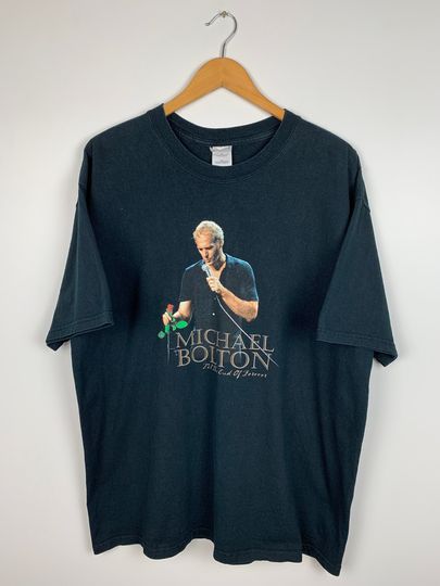 Discover Vintage Michael Bolton Tour 2005 T-Shirt