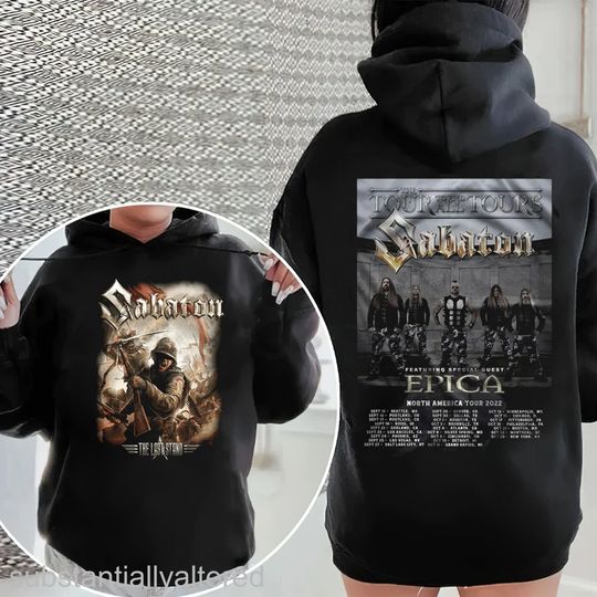Discover Sabaton 2022 North American Hoodie