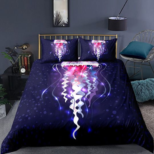 Discover 3D Jellyfish Bedding Sets