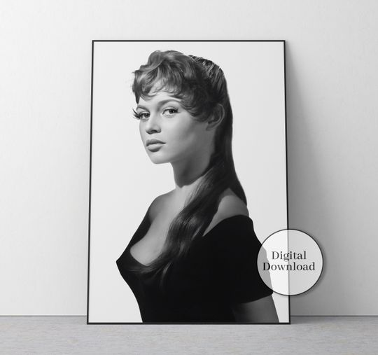 Discover Vintage Brigitte Bardot Poster