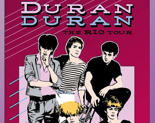 Discover Duran Duran Concert Poster