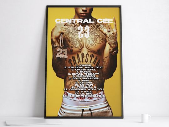 Discover Central Cee 23, Twenty Three, Print POSTER